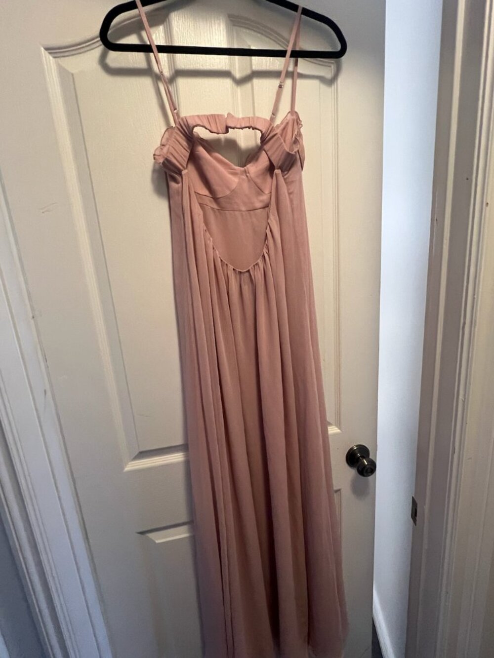 Reformation Cebba Dress Pink - Size 6 - Picture 6 of 8